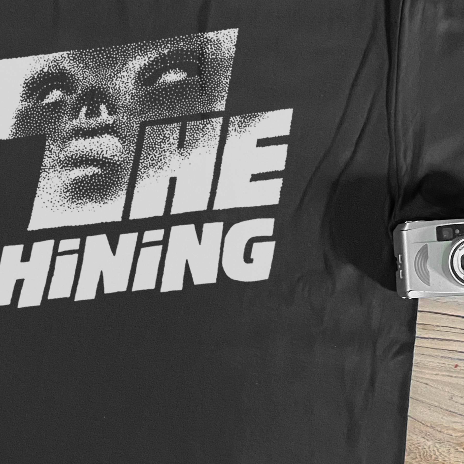 SAUL BASS x 'THE SHINING' BLACK T-SHIRT