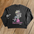 ITCHY AND SCRATCHY PROMO BLACK CREWNECK