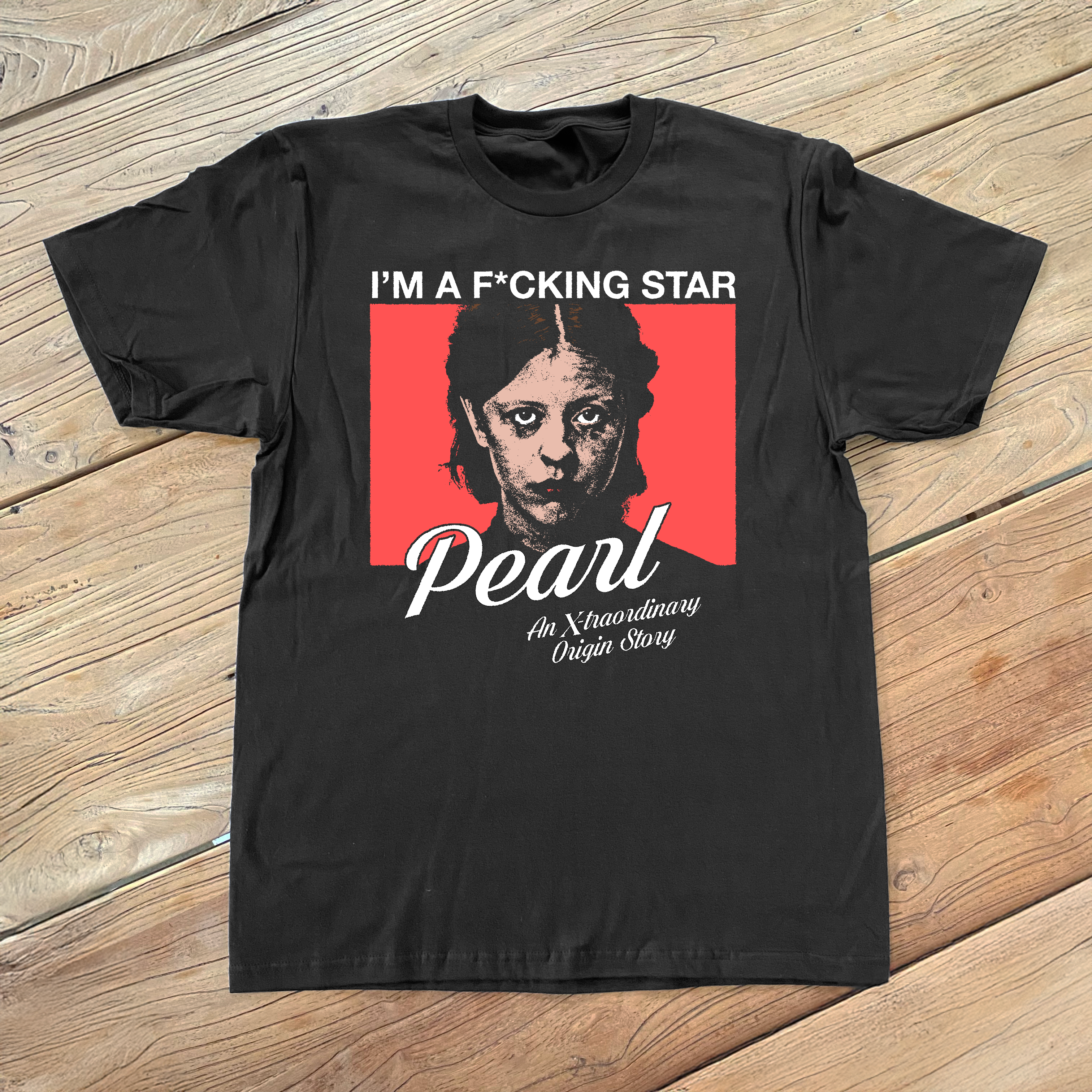 PEARL I'M A F*CKING STAR BLACK T-SHIRT