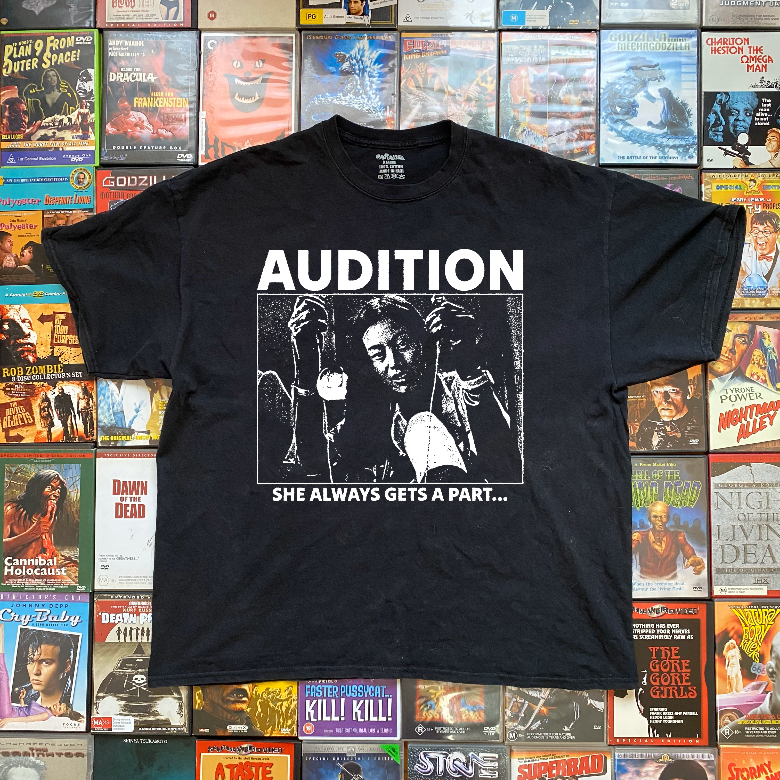 AUDITION PROMO BLACK T-SHIRT