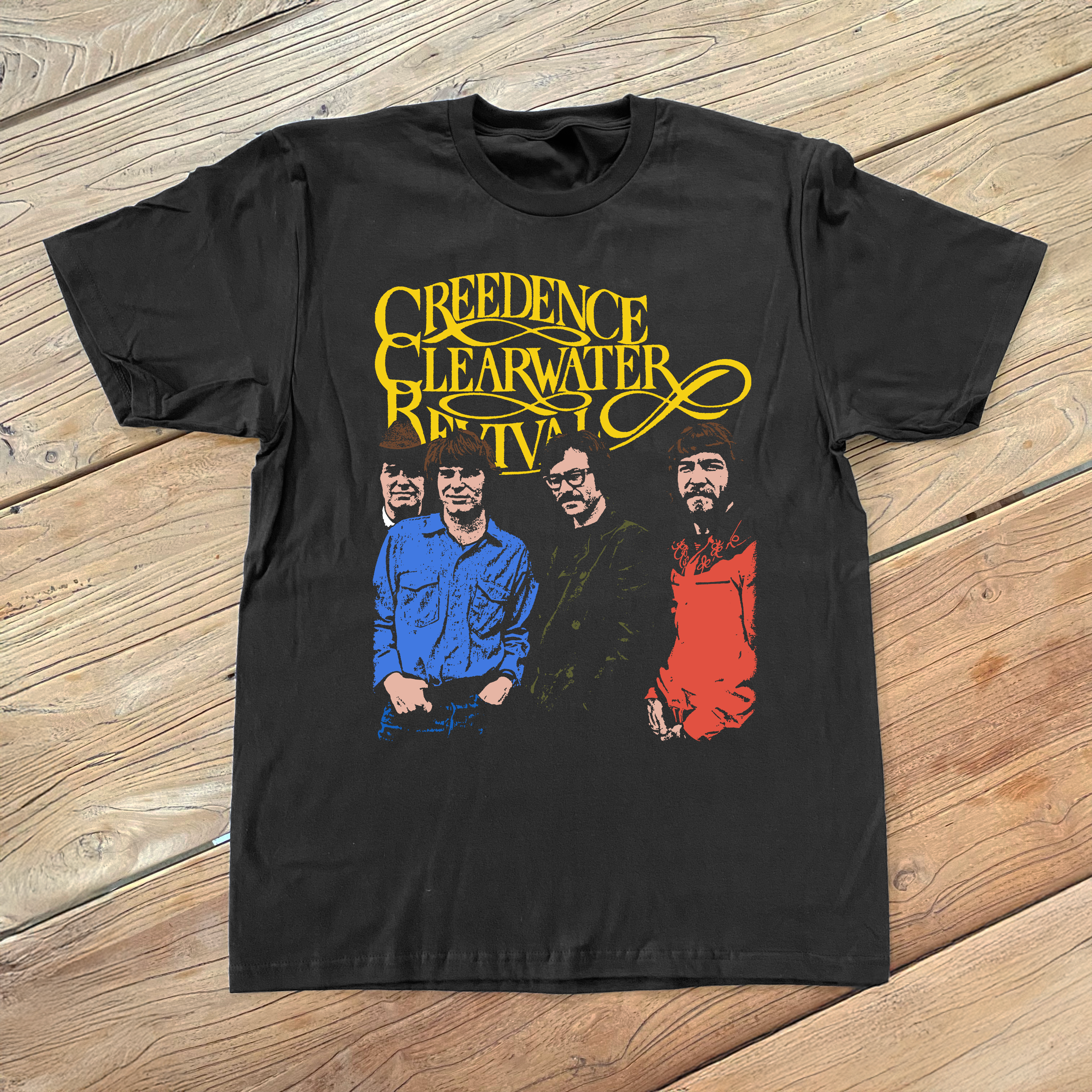 CCR PROMO BLACK T-SHIRT