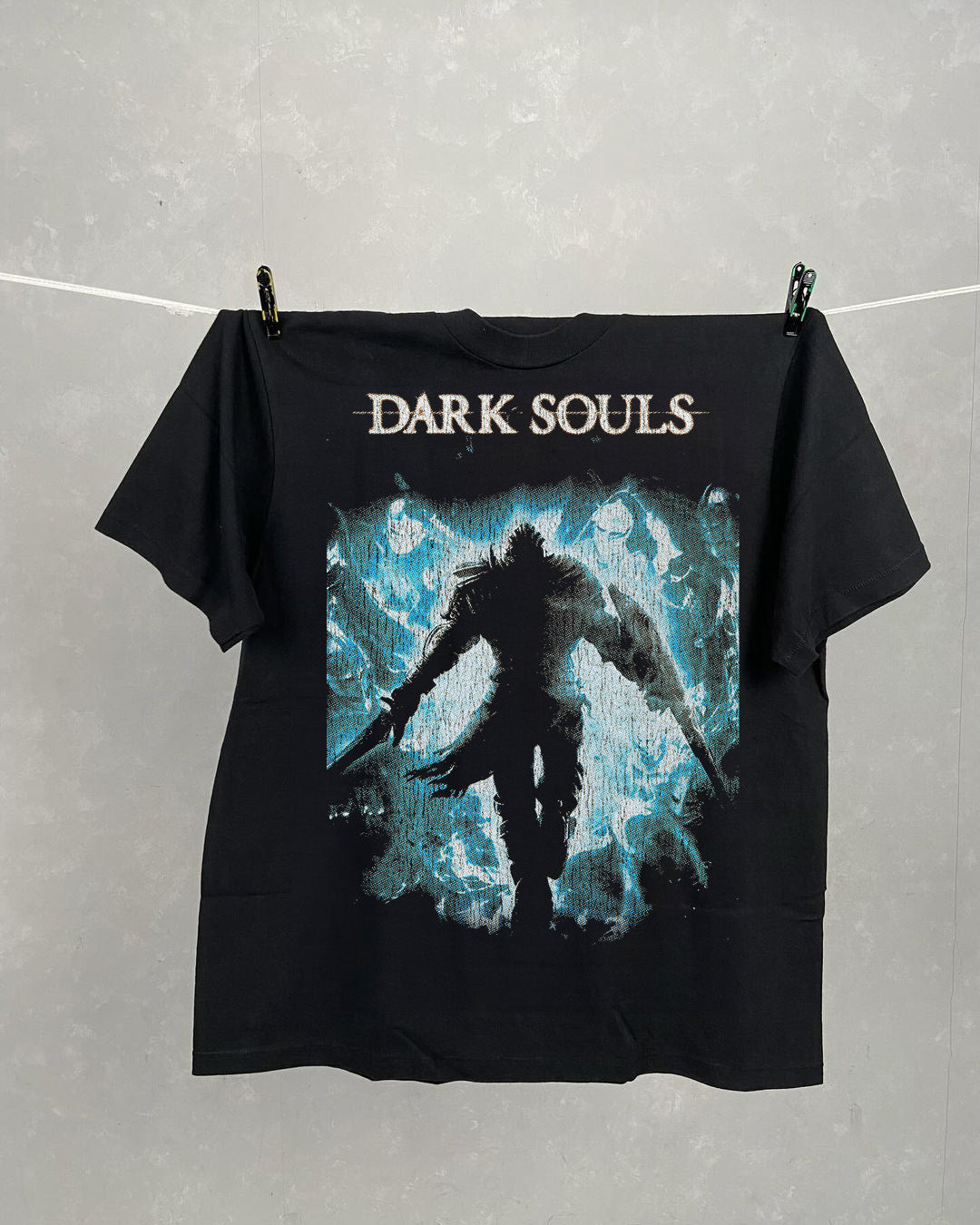 DVRK SOULS BLACK WASHED T-SHIRT