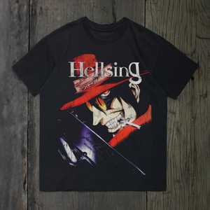 VINTAGE 'HELLSING' ALUCARD PROMO BLACK T-SHIRT