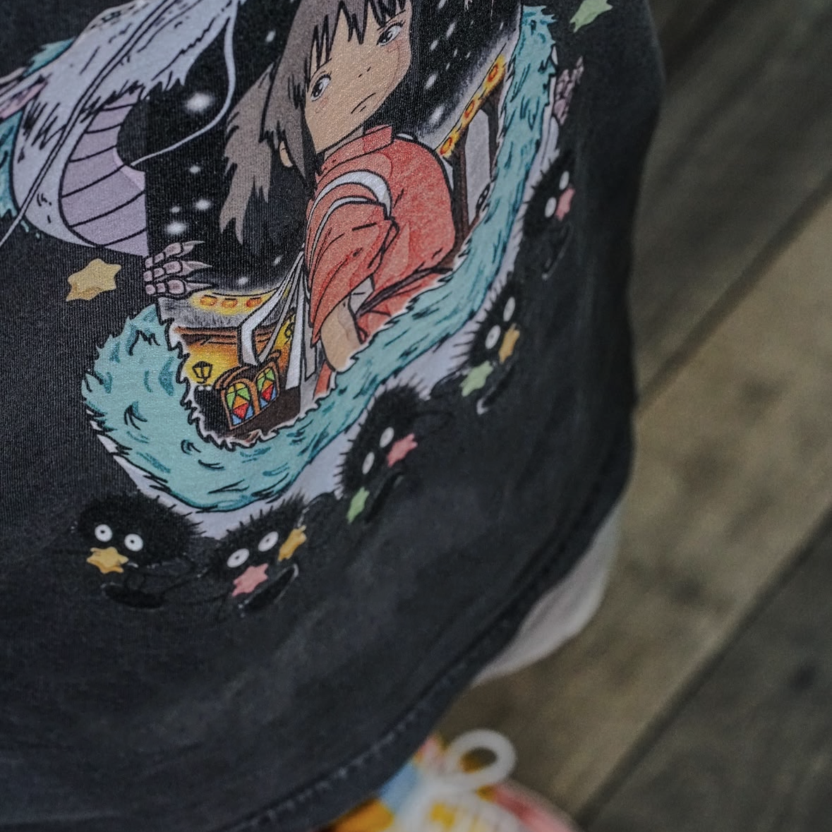 Spirited Away Rare Tee Black